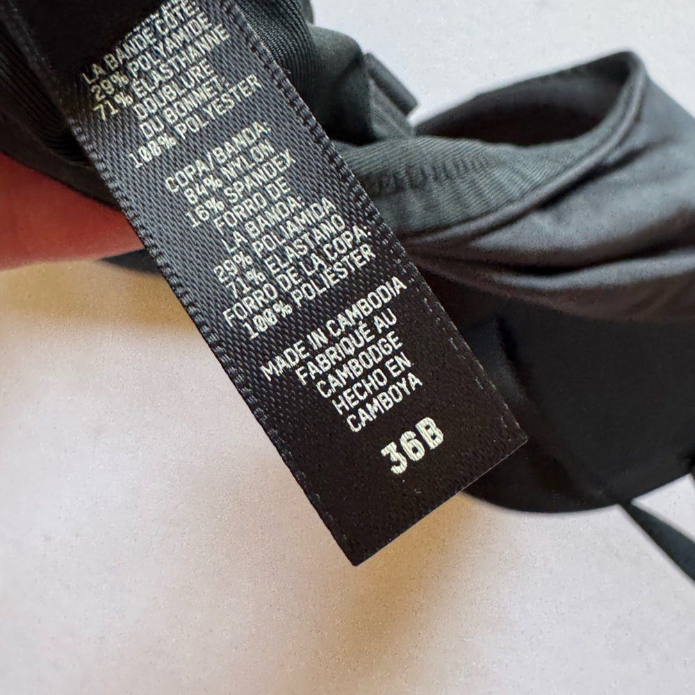 Black T-Shirt Push-Up Bra - Women Intimates & Sleepwear - Picture 4 of 5